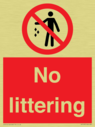 no-littering~